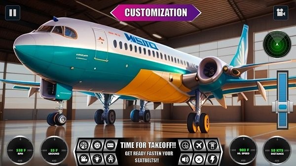 мʻԱֻ(airplane pilot flight simulator) v1.1.32 ׿ 2