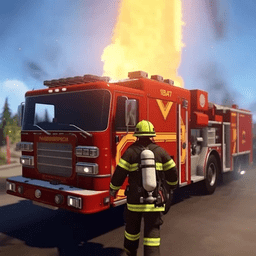 消防车模拟游戏最新版(firefighter truck simulation game)