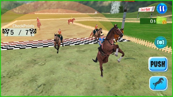 ͯɽϷ(kids mountain horse rider race) v1.1 ׿ 3