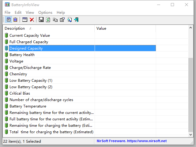 batteryinfoviewʼǱؼ v1.26 ɫ 2