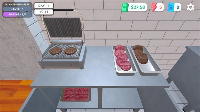 ҵĺģƽ(My Burger Shop Simulator) v0.2 ׿ 1