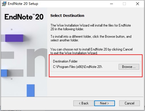 EndNote20װλ