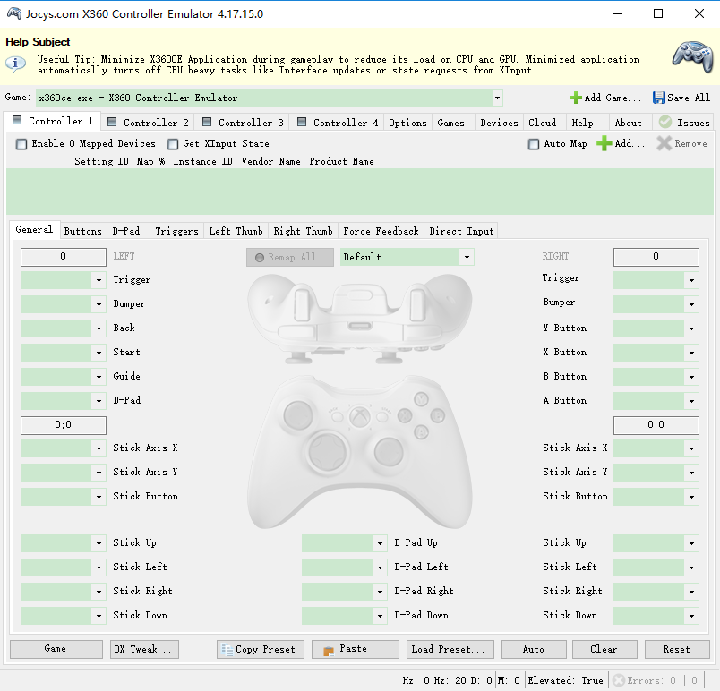 X360cepc v4.17.15.0 İ 0