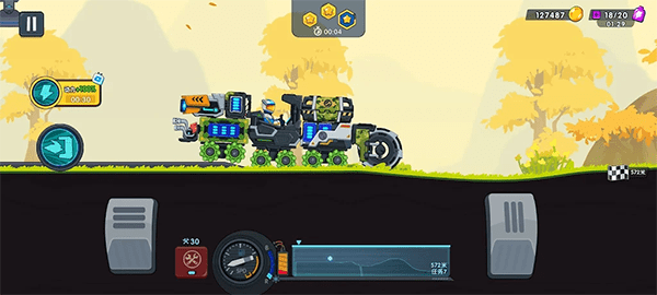 ɽɳ3ֻ(Hill Climb Flying Car3) v1.0.0 ׿ 0