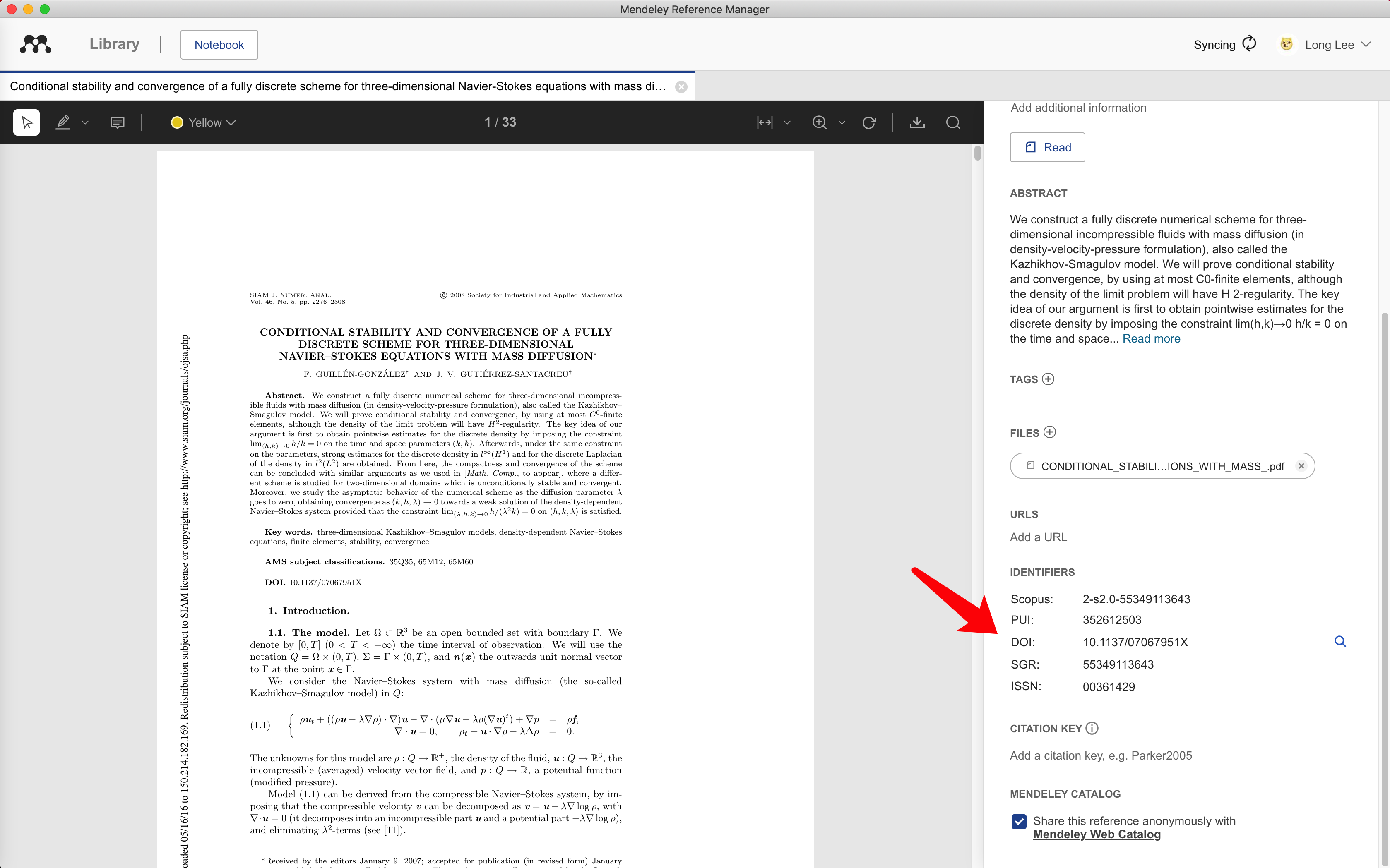 Mendeley Reference Managerʹ˵