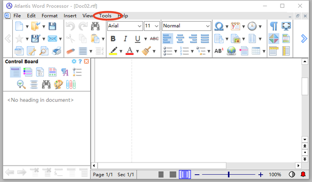 Atlantis Word Processor