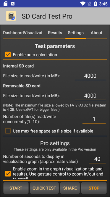 SDרҵ(SD Card Test Pro) v2.1 ׿ 2
