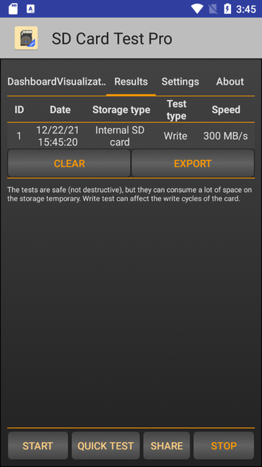SDרҵ(SD Card Test Pro) v2.1 ׿ 3