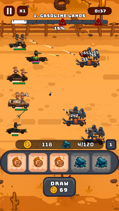 ӢϷ(Fury Car Heroes) v0.1.0 ׿ 4