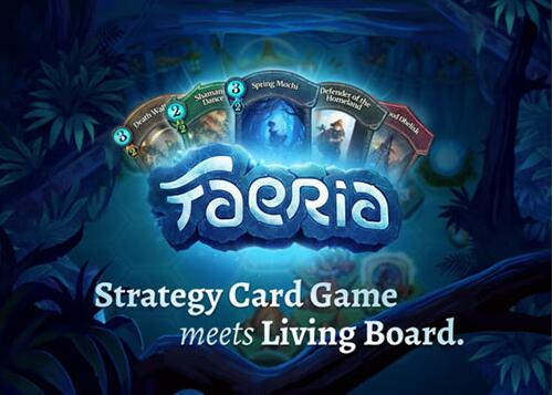 一款源自端游且充满挑战的卡牌《Faeria》上架移动平台