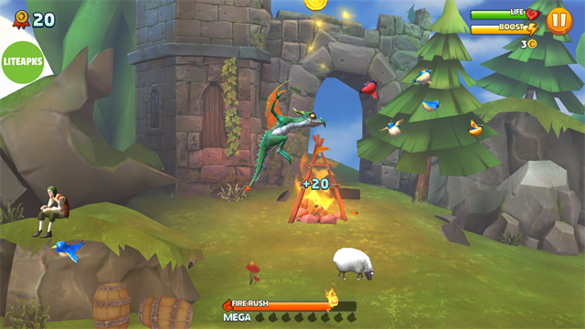 饑餓龍破解版無限鉆石金幣免費 v5.7 安卓最新版 4