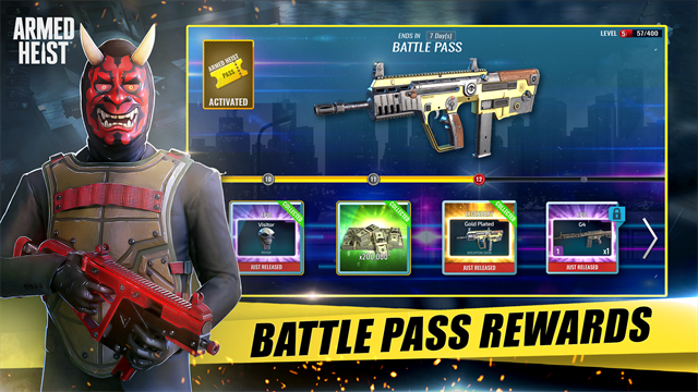 武裝掠奪中文破解版(armed heist) v3.2.13 安卓?jī)?nèi)置菜單版 0