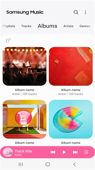 三星音樂播放器官方版app中文版(Samsung Music) v16.2.42.0 安卓版 3