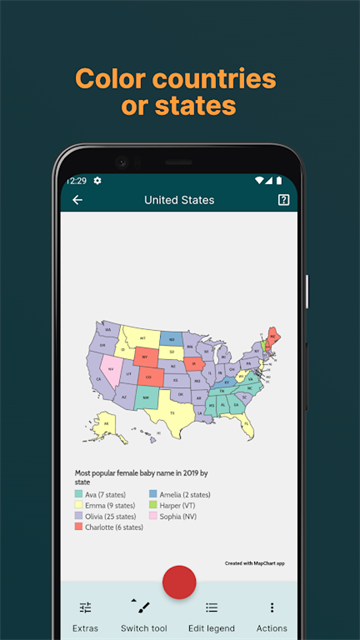 MapChart軟件 v6.6.0 安卓版 1
