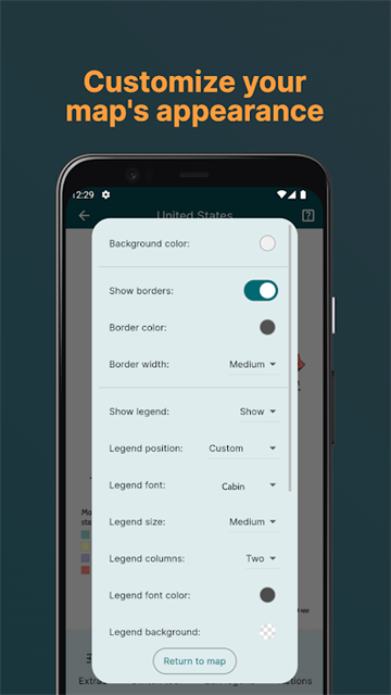 MapChart軟件 v6.6.0 安卓版 2
