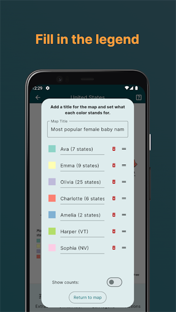 MapChart軟件 v6.6.0 安卓版 4